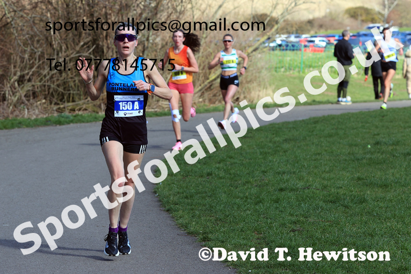 Masters Women Over-35s, 2026 NECAA Royal Signals Road Relays, Hetton Lyons Country Park, Hetton le Hole. Photo: David T. Hewitson/Sports for All Pics